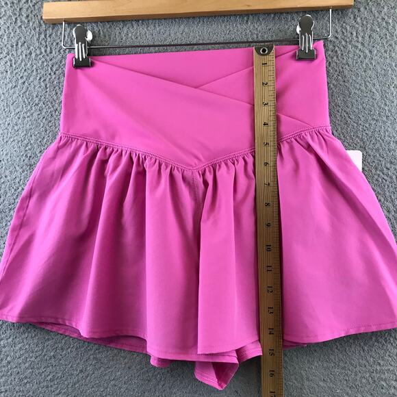 New X by Gottex pink mini skirt lined in pink size M - Picture 7 of 12